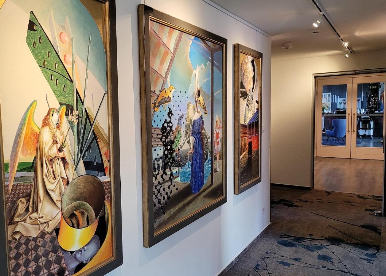 Art&Galerie Hotel Lenz Plauer See Fuenfseen Exterior foto